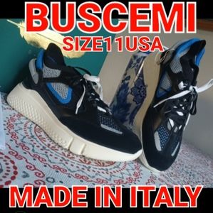 Buscemi Men Sneakers Shoes Size 11USA 44EU This Sneakers Will Boost Your Style !